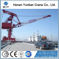 Fix base dry river port portal jib crane